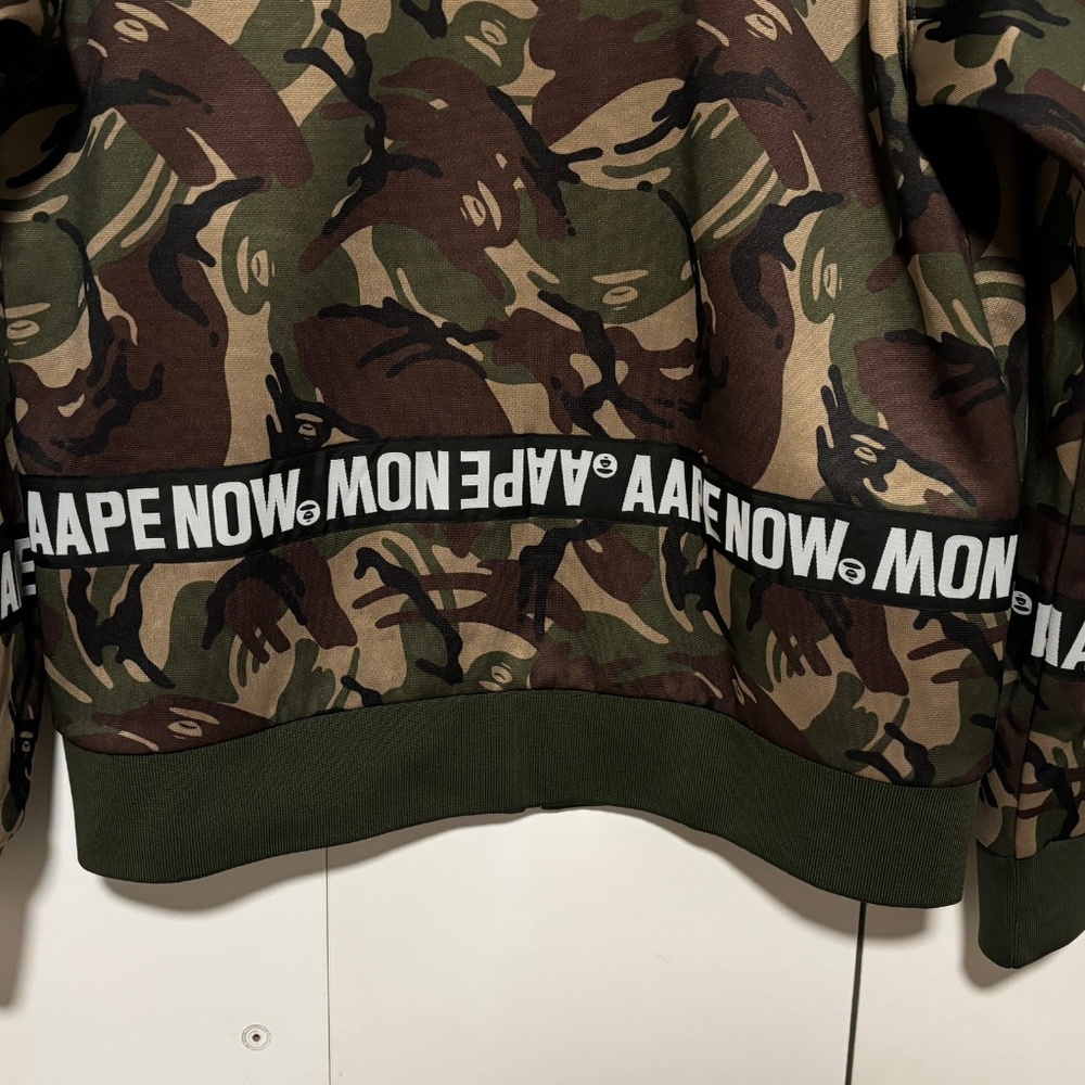 AAPE Now  by A Bathing Ape Camo Bomber Jacket - Medium - Picture 7 of 15